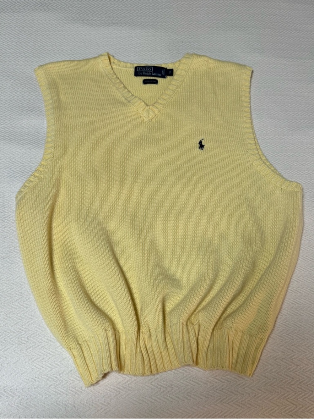 POLO Butter Yellow Vest